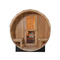 6KW Traditional Barrel Sauna 4 Person Canadian Hemlock Sauna Room