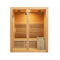 Red Cedar Wooden Domestic Steam Rooms indoor sauna kits For 3 Person