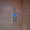 Smartmak One Person Infrared Outdoor Dry Sauna Canadian Hemlock Wood