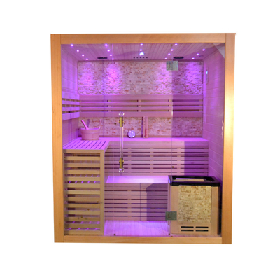 Hemlock Wood Home Indoor Saunas Steam Rooms For 4 - 6 Person