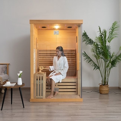 Hemlock Electric Stove Heater Indoor Wooden Steam Sauna Room 2 Person