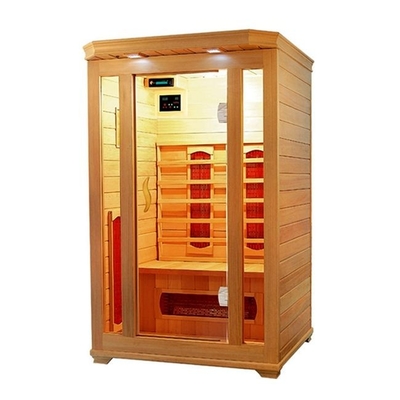 2 Person Rectangular Home Sauna Room 1750W Power 20' / 40' HQ26 / 54PCS Packing