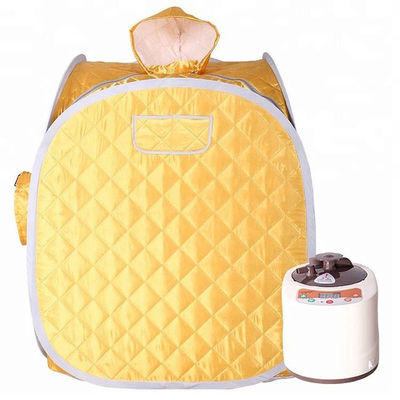 2L One Person Ozone Portable Steam Sauna Spa With Hat Full Size