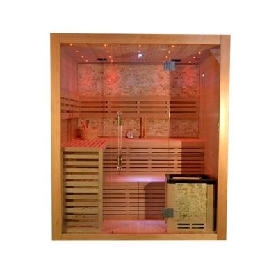 Hemlock Wood Home Indoor Saunas Steam Rooms For 4 - 6 Person