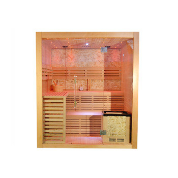 Hemlock Wood Home Indoor Saunas Steam Rooms For 4 - 6 Person