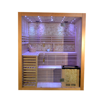 Hemlock Wood Home Indoor Saunas Steam Rooms For 4 - 6 Person