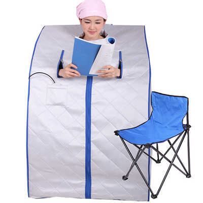 1 People Indoor Spa Use Infrared Portable Sauna With Foldable Chair