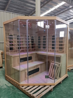 4 Person Infrared Sauna And Steam Combined Room Indoor