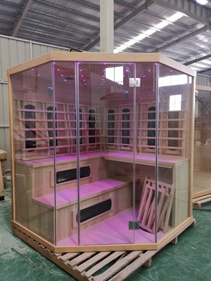 4 Person Infrared Sauna And Steam Combined Room Indoor