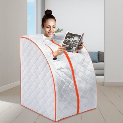 Home SPA Use Lightweight 1 Person Far Infrared Portable Sauna With Air Ionizer
