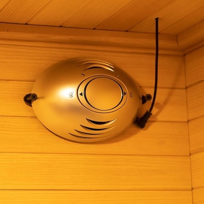 Radiant Indoor Carbon Heaters Mini Wooden Infrared Sauna 1 - 2 Person