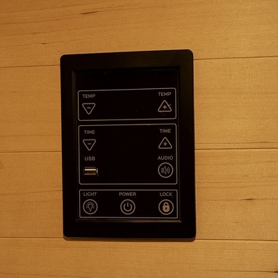 Hemlock Electric Stove Heater Indoor Wooden Steam Sauna Room 2 Person
