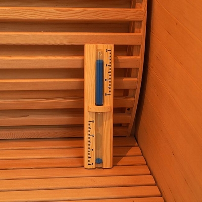 3KW Home Indoor Use Traditional Steam Wooden Sauna Room For 2 People