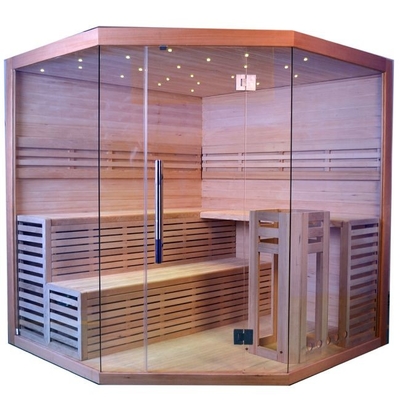 Bedroom Corner Steam Sauna Room Large Capacity Family 8 People Use