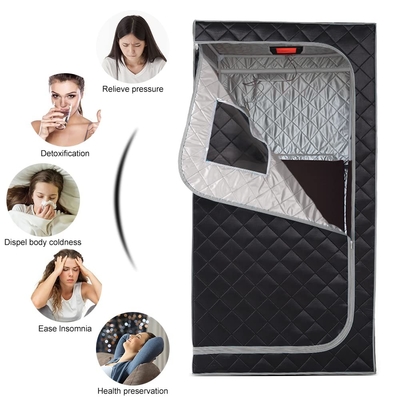 Detox Therapy Full Size 1 Person Full Body Weight Loss Infrared Sauna Tent 1300W