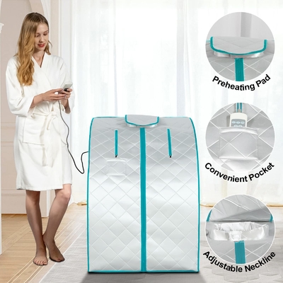 Full Body Healthy Care Body Slimming Portable Infrared Sauna One Person