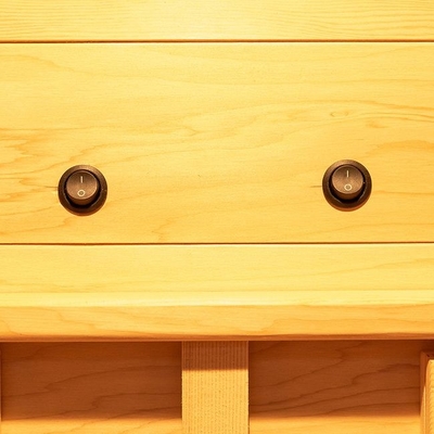 Indoor Wooden Small Infrared &amp; Steam Combination Sauna 2 Person