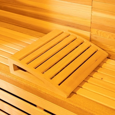 OEM &amp; ODM Wooden Outdoor Dry Sauna With 9KW Electric Stove