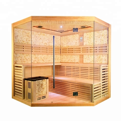 7 Color Therapy Lamp Ozone Steam Sauna Room With Touch Screen Control Panel