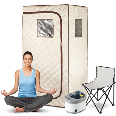 0-99 Minutes Portable Steam Sauna Tent For Home Spa Relaxation