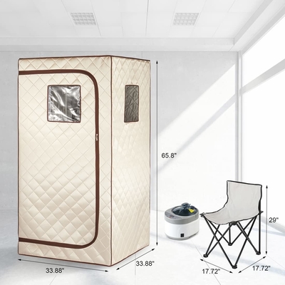 Waterproof Cloth Portable Steam Sauna Personal Spa Portable Sauna Box For Home
