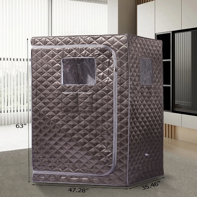 1500W Portable Steam Sauna  Waterproof Fabric Two Person Sauna Tent