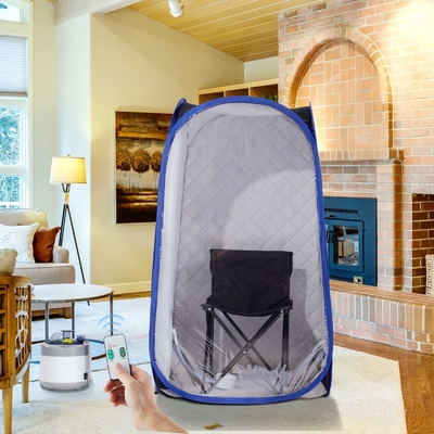 Full Size Foldable Portable Steam Sauna 1 Person Portable Sauna Tent