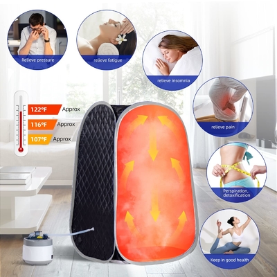 Full Body Portable Steam Sauna Tent Full Size Home Spa Portable Sauna