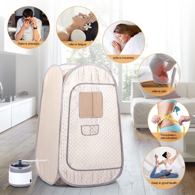 Relax Weight Loss Portable Steam Sauna Tent Home Household Indoor Single Person