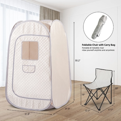 Relax Weight Loss Portable Steam Sauna Tent Home Household Indoor Single Person