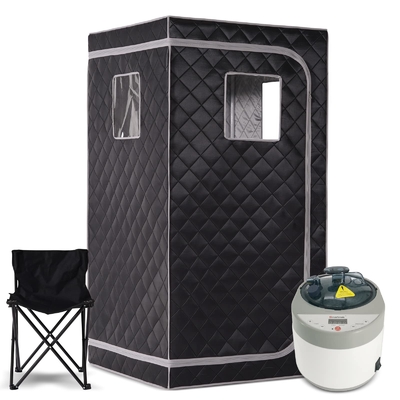 Full Size Portable Steam Sauna Kit Personal Spa For Home Relaxation