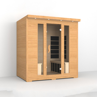 Red Cedar 4 Person Infrared Sauna Home Far Infrared Sauna Room