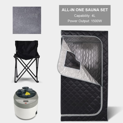 Big Size Style Folding Full Body Portable Steam Sauna 4L For Spa