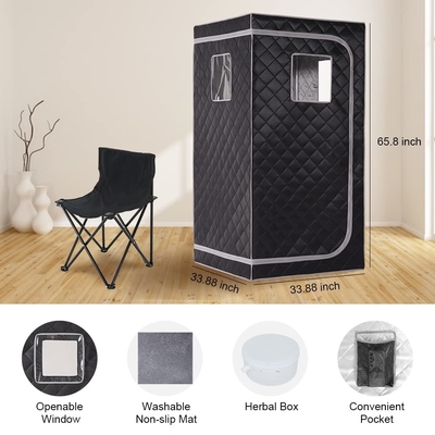 Big Size Style Folding Full Body Portable Steam Sauna 4L For Spa