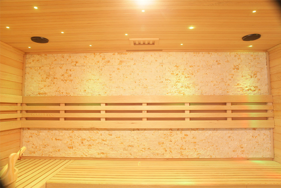 Indoor Dry Steam Sauna Room Full Body Detox Sauna Cabin With Stove Heater