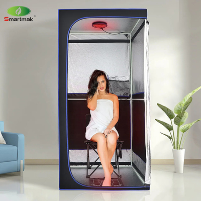 Full Body Home Steam Sauna Set, 4L Steamer Large Portable Foldable Steam Sauna 1-2 Person