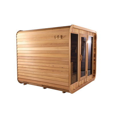 Adjustable Ventilation Cedar Outdoor Dry Sauna With Bluetooth Music System