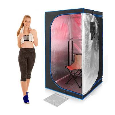 Portable Full Size Steam Sauna 110-120V AC 60Hz 1500W Waterproof Cloth 4L Water Capacity