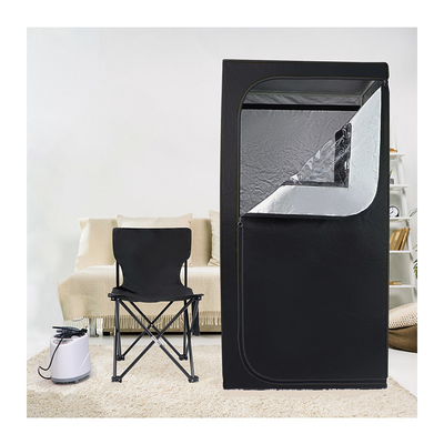Portable Full Size Steam Sauna 110-120V AC 60Hz 1500W Waterproof Cloth 4L Water Capacity