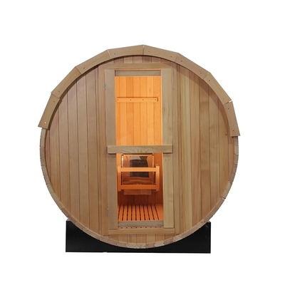 Luxurious Wood Barrel Sauna With 4.5KW/6KW Heater Accommodates 2-8 People 220V/380V Voltage