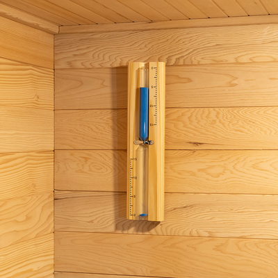 15~90.C Hemlock / Red Cedar Steam Sauna Room With 0-99 MIN Timer And 220V Voltage