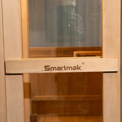 Adjustable Ventilation Hemlock Outdoor Dry Sauna With Bluetooth Music System