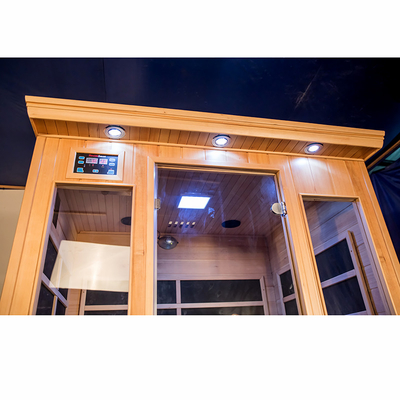 FSC Canadian Hemlock Infrared Sauna For Two Person