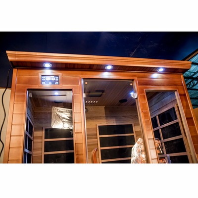 FSC Canadian Hemlock Infrared Sauna For Two Person