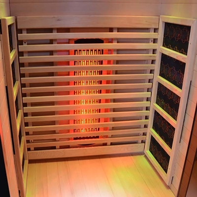 ETL One Man Indoor Small Home Sauna Room 7 Colored Starlight Infrared