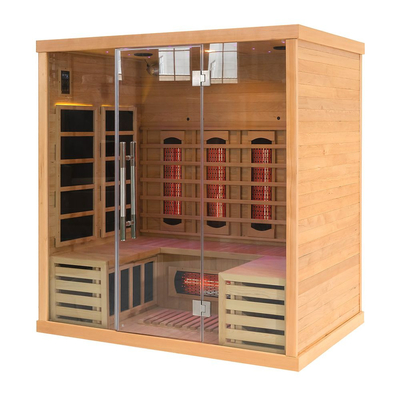 2700W Home Red Cedar Ozone Far Infrared Sauna for Slimming Body