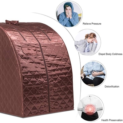 Portable Individual Steam Sauna Home 1 Person Steam Room for Body Slimming Detox