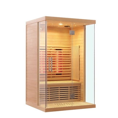 Physiotherapy Health Small 2 Person Infrared Sauna For Home Sweating