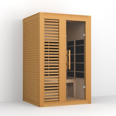 Negative Detox Therapy 2 Person Infrared Sauna Energy Efficient With Led Light