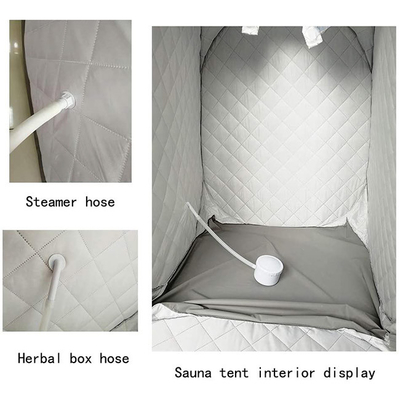 SASO Certificated 1 Person Portable Steam Sauna Tent Full Body
